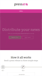 Mobile Screenshot of pressat.co.uk